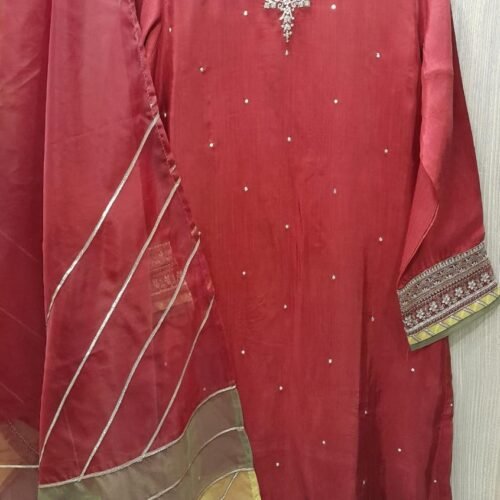 2pc Shirt Dupatta (irf r/silk )