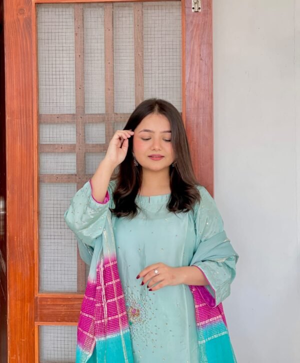 Raw Silk Muse Collection Semi Formal 3Pc Set