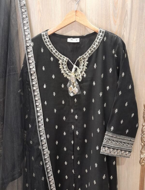 center-cut-frock-blk-4.jpeg Center Cut Frock 3 Pc Set