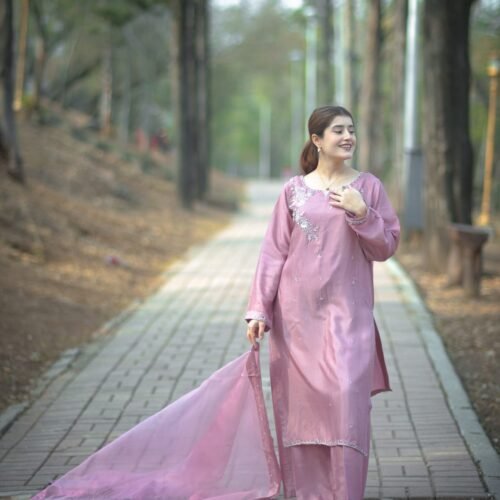 Raw Silk  Collection Semi Formal 3pc Set.