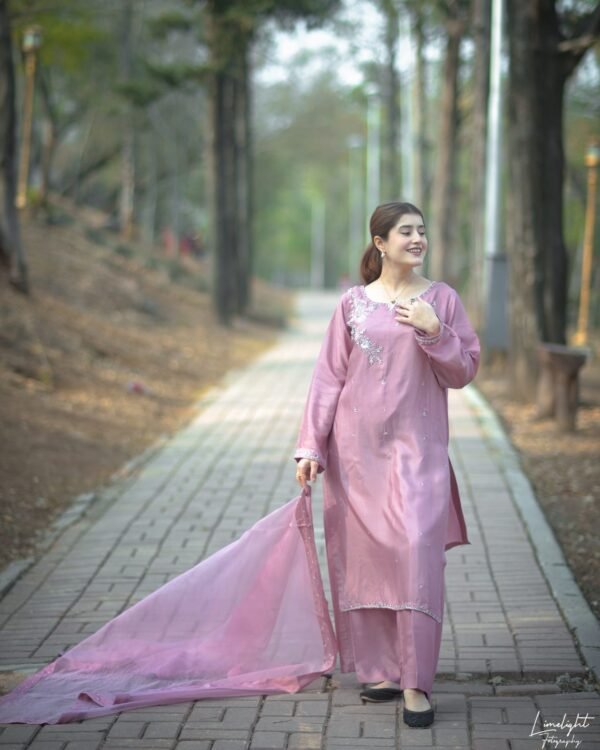 Raw Silk  Collection Semi Formal 3pc Set.